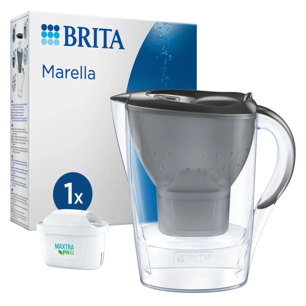 BRITA Marella Wasserfilterkanne mit Karton