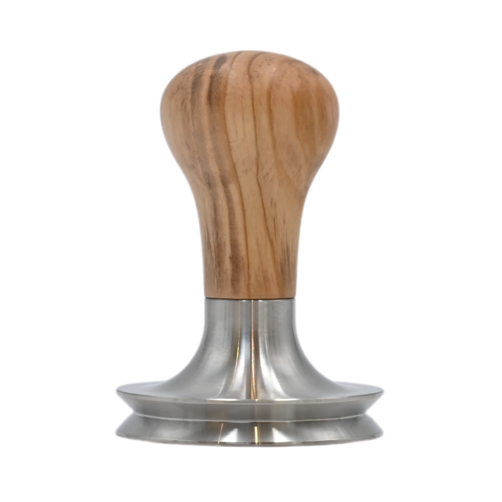 Tamper mit Olivenholz Griff